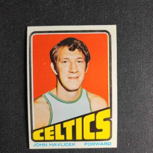 A card of john havlicek from the 1 9 7 0 s.