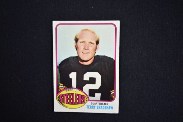 A football card of the 1 9 7 0 s.