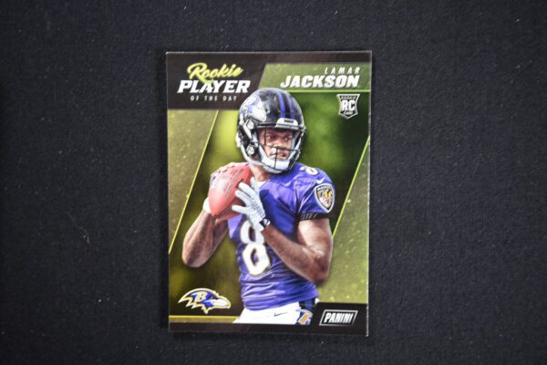 A card of the baltimore ravens player