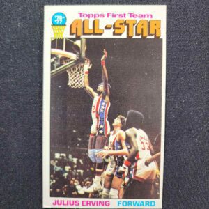 A card of an all star game in the 1 9 7 0 s.