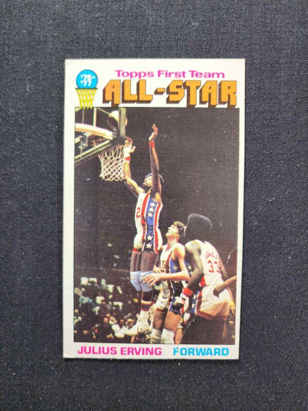 A card of an all star game in the 1 9 7 0 s.