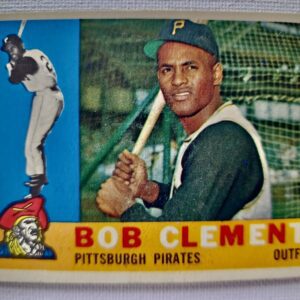 A baseball card of the pittsburgh pirates