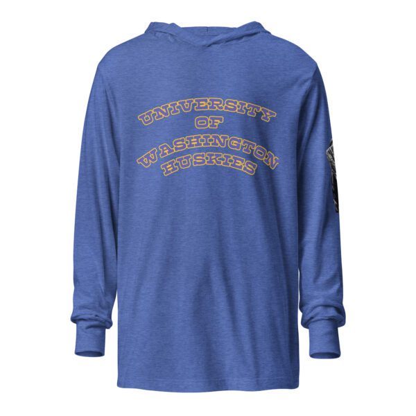 A blue long sleeve shirt with the university of california, riverside on it.