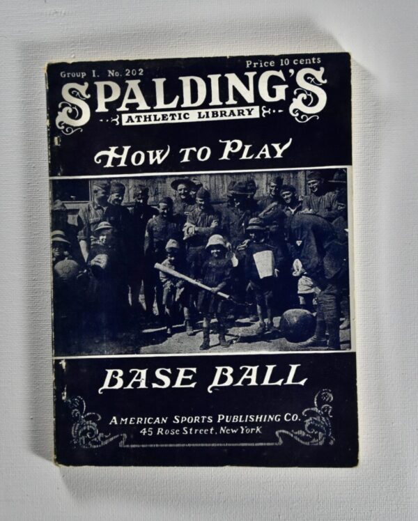 Spalding's How to Play Baseball booklet.