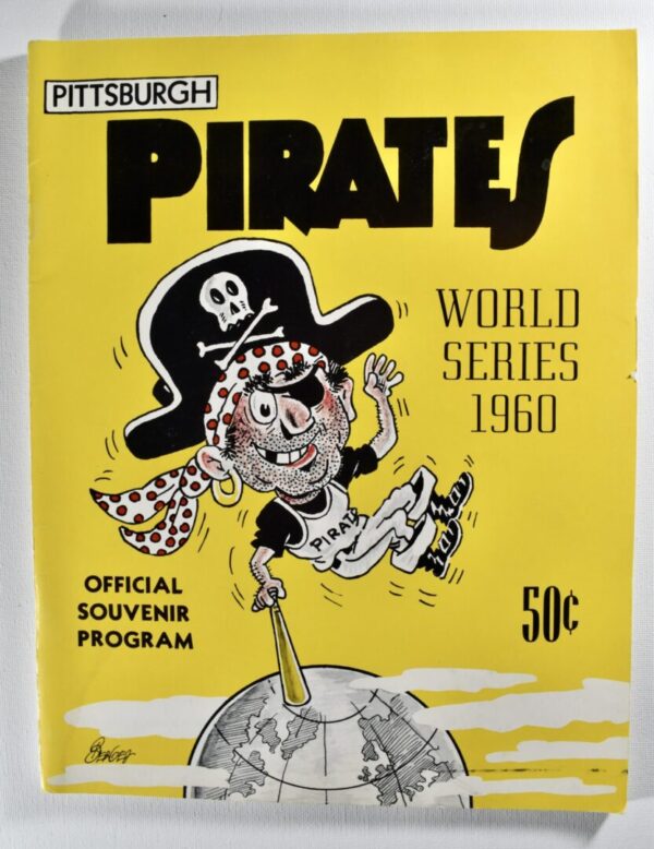 1960 Pittsburgh Pirates World Series program