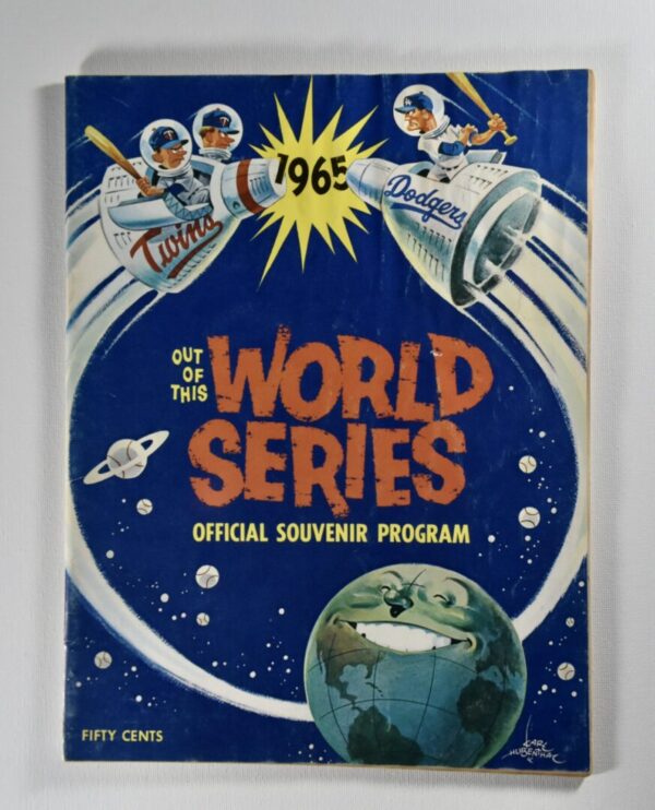 1965 World Series Official Souvenir Program.