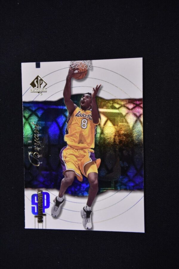 Kobe Bryant Lakers basketball card.