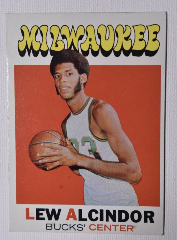 Lew Alcindor, Milwaukee Bucks center.