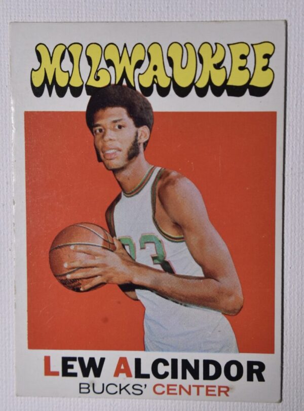 Lew Alcindor, Milwaukee Bucks center.