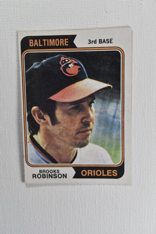 Brooks Robinson Baltimore Orioles baseball card.