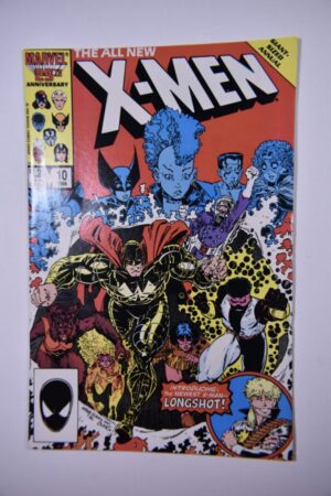 X-Men comic book cover, 1986 annual.