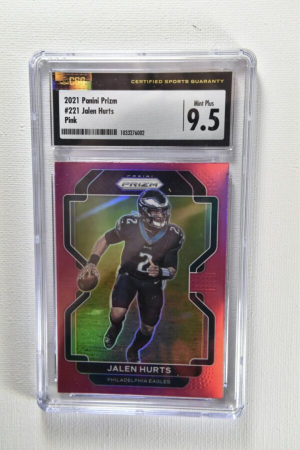 Jalen Hurts 2021 Panini Prizm card