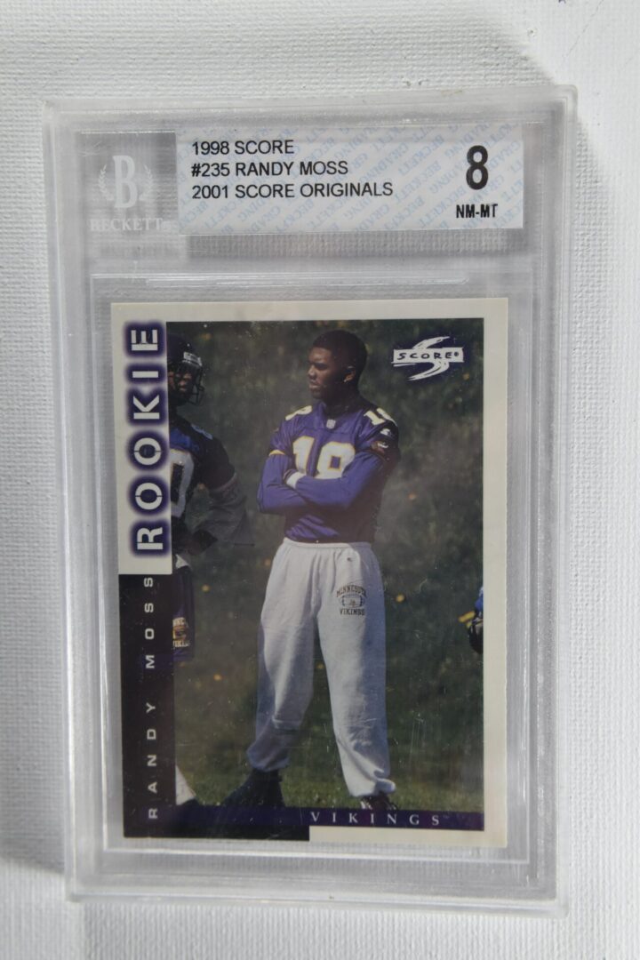 1998 Score Randy Moss rookie card.