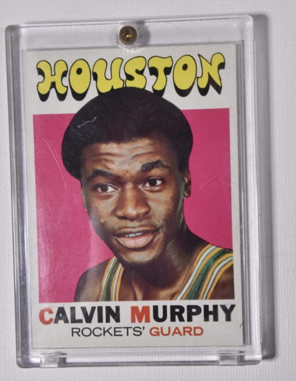 Calvin Murphy Houston Rockets card.