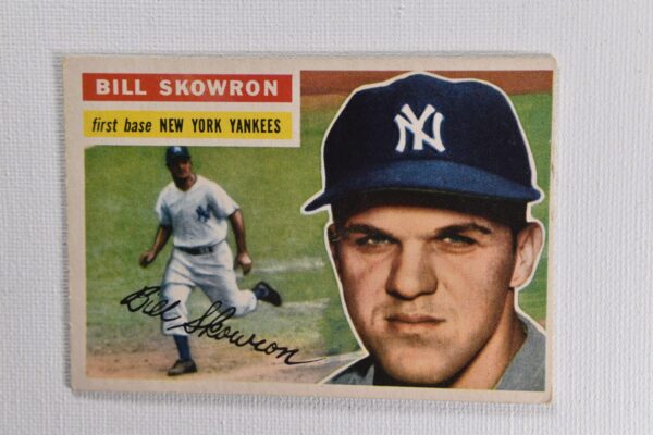 Bill Skowron, New York Yankees baseball card.