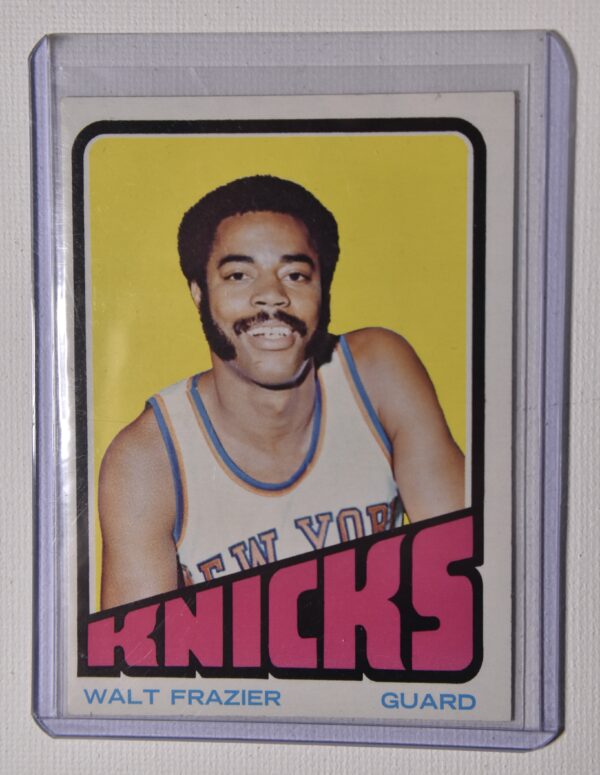 Walt Frazier New York Knicks basketball card.