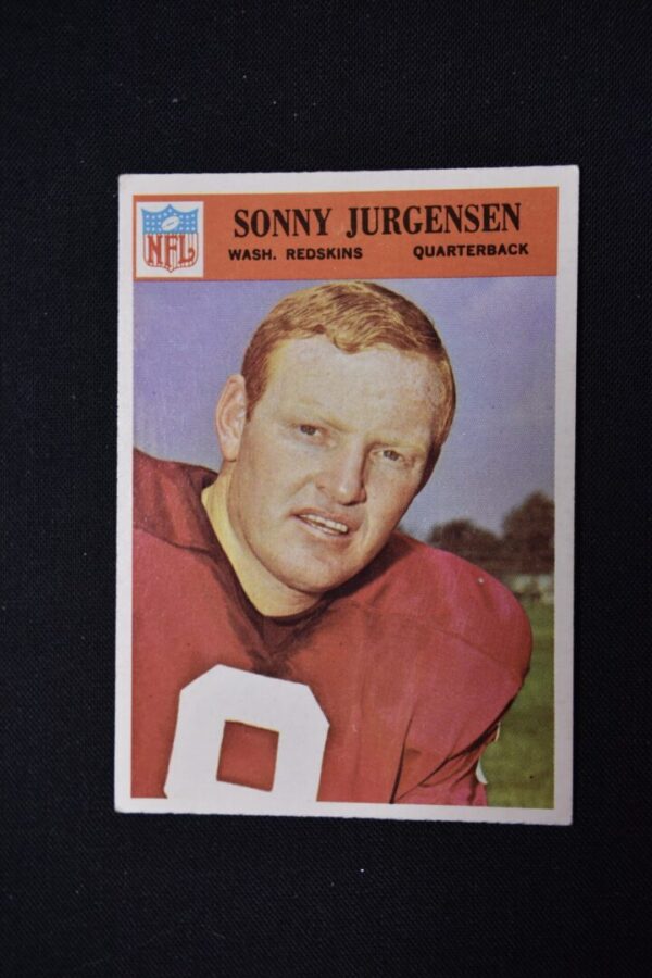 Sonny Jurgensen, Washington Redskins quarterback.