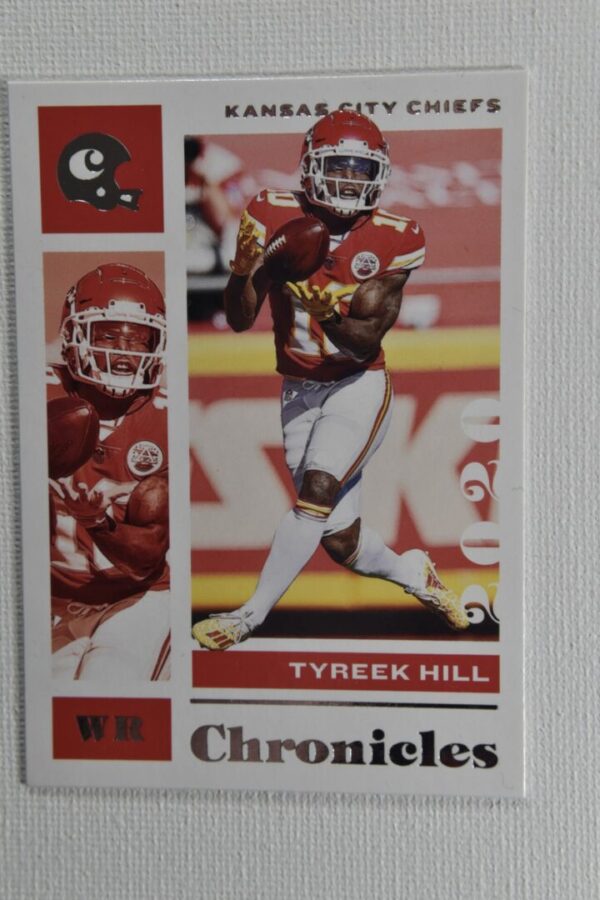 Tyreek Hill Kansas City Chiefs Chronicles card