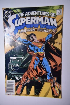 Superman comic book cover, issue 425.