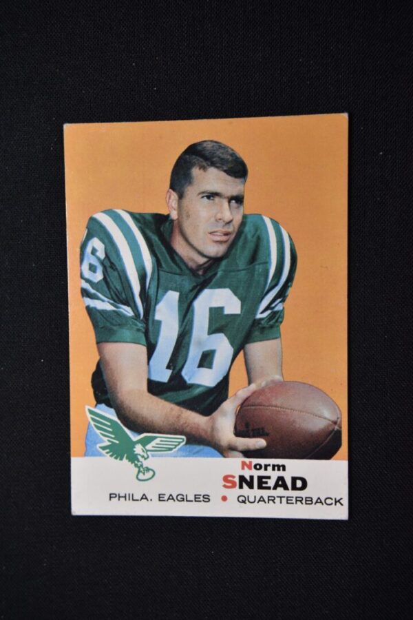 Norm Snead, Philadelphia Eagles quarterback.