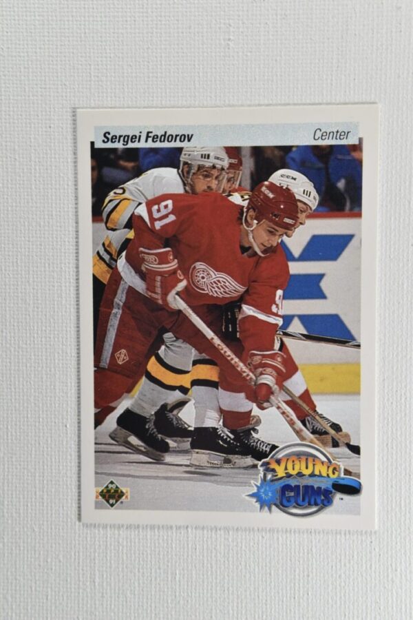 Sergei Fedorov hockey card Young Guns