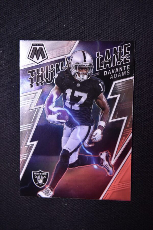 Davante Adams Raiders football card