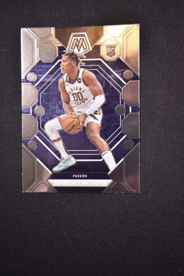 Benedict Mathurin rookie card, Pacers.