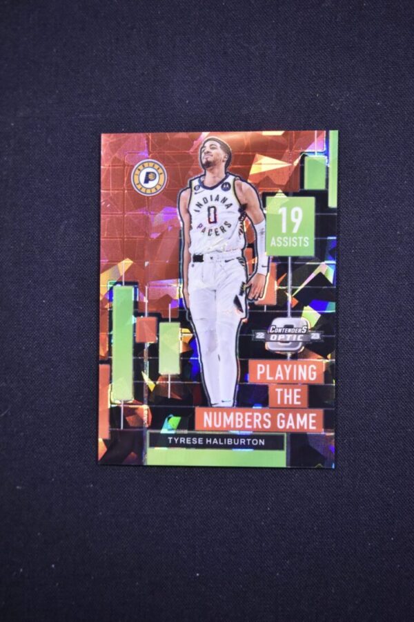 Tyrese Haliburton Indiana Pacers basketball card.