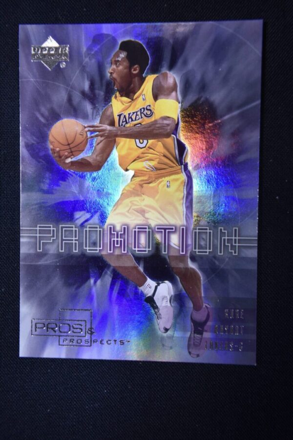 Kobe Bryant Lakers Basketball Card Promo