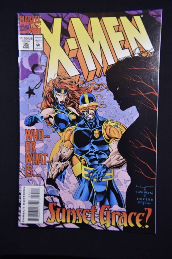 X-Men comic book cover, issue 35.