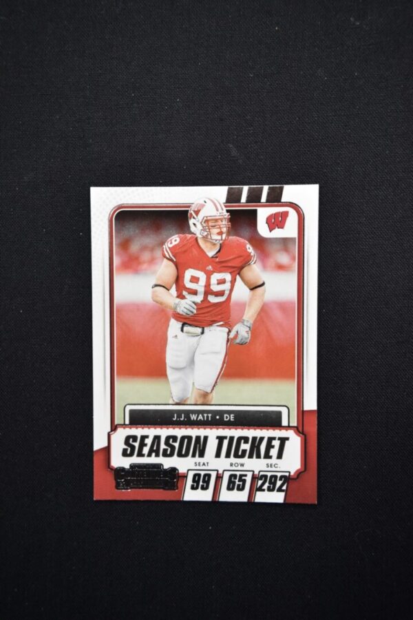 J.J. Watt Wisconsin Football Card