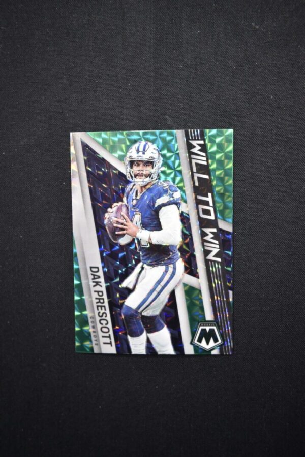 Dak Prescott football card, Will to Win