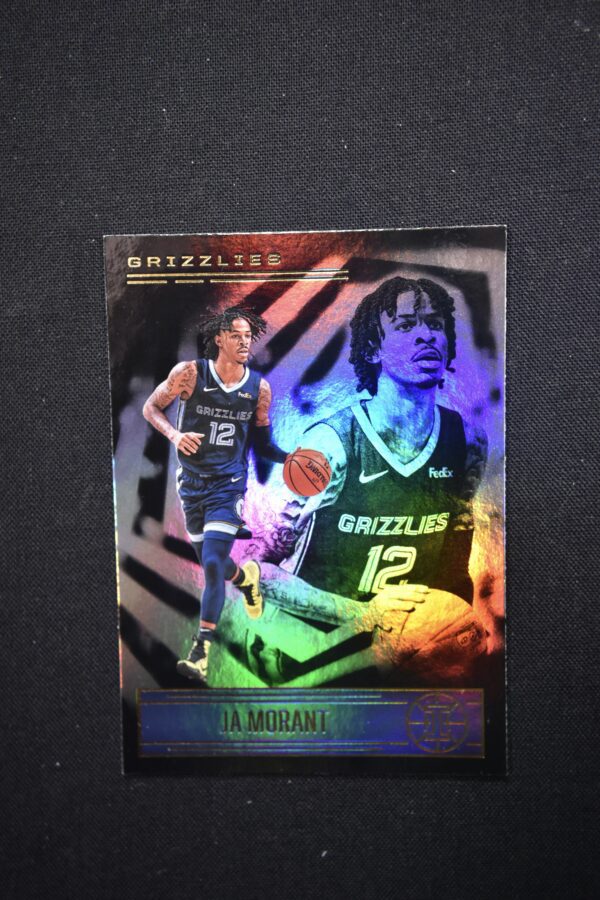 Ja Morant Grizzlies basketball card.