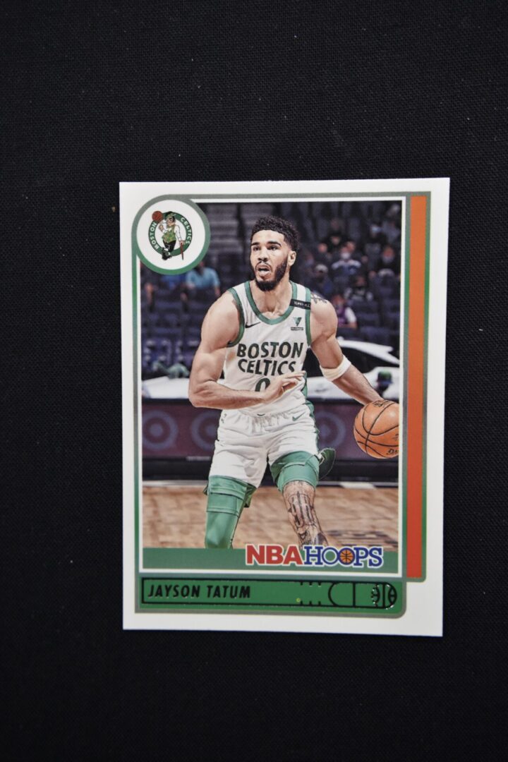 Jayson Tatum Boston Celtics basketball card.