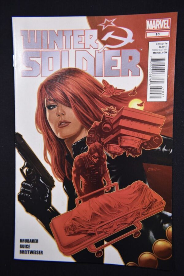 Winter Soldier comic book cover, issue 10.