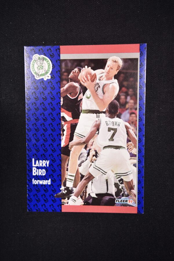 Larry Bird Boston Celtics basketball card.