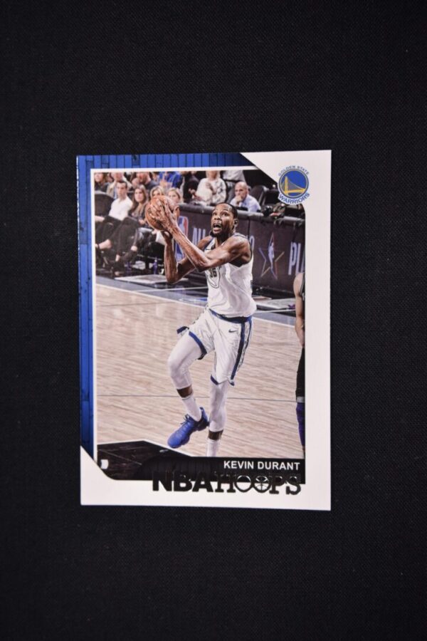 Kevin Durant Golden State Warriors basketball card.