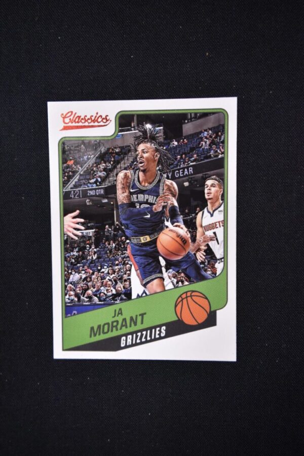 Ja Morant Memphis Grizzlies basketball card.