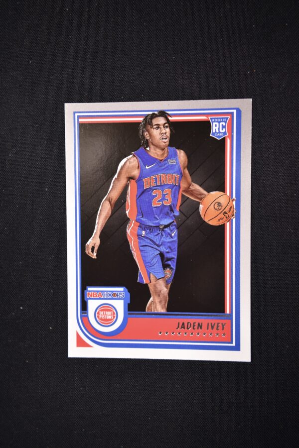 Jaden Ivey rookie card Detroit Pistons.