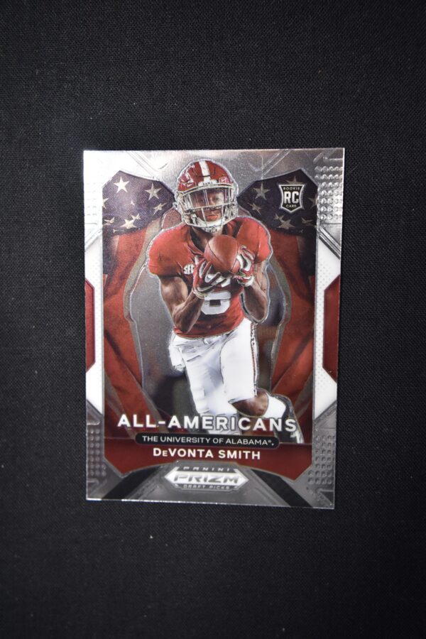 Devonta Smith football card, rookie