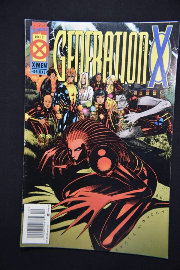 Generation X comic book cover art.