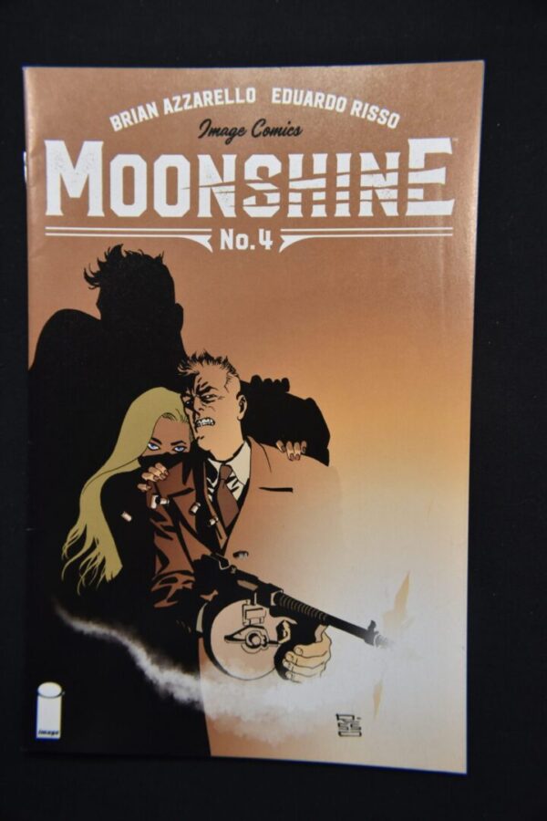 Moonshine comic book cover, issue 4.