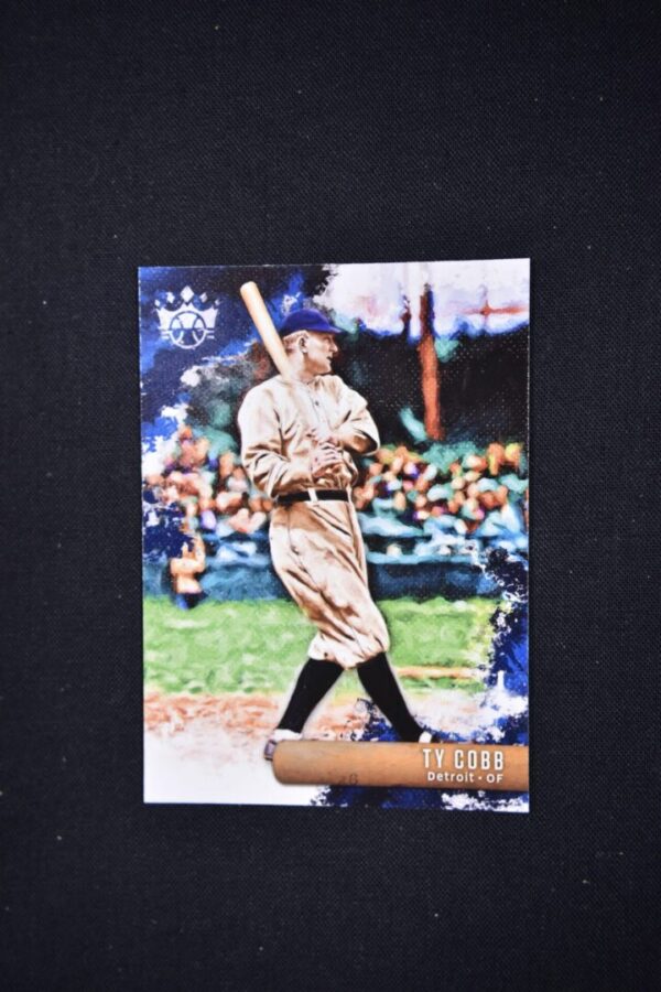 Ty Cobb baseball card, Detroit Tigers.