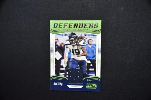 Shaquem Griffin Seattle Seahawks football card.