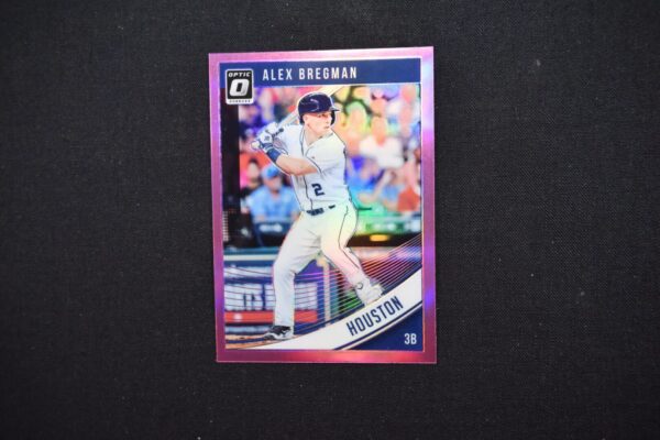 Alex Bregman Houston Astros baseball card.