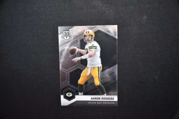 Aaron Rodgers Green Bay Packers Mosaic card.