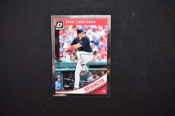 Ryan Zimmerman Optic baseball card.