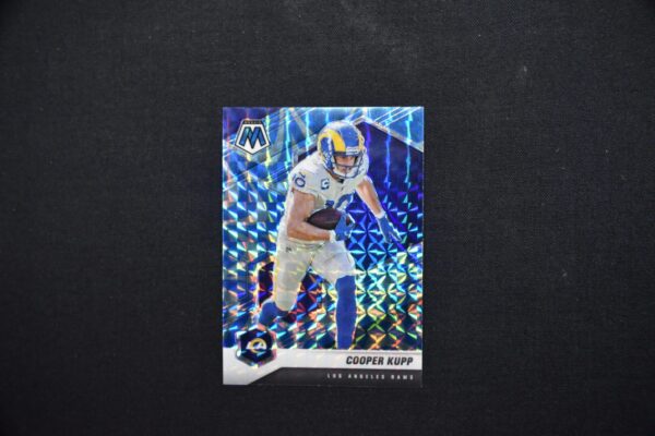 Cooper Kupp Los Angeles Rams football card.