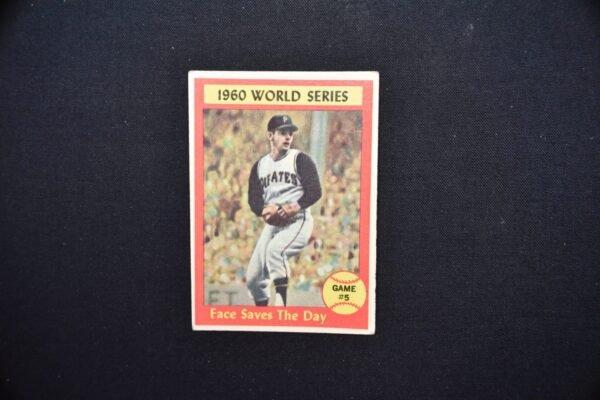 1960 World Series baseball card.