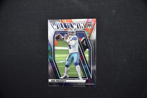 Dak Prescott Dallas Cowboys Will to Win Card